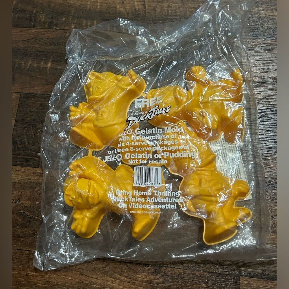 Vintage Disney Duck Tales Jello Molds NWT